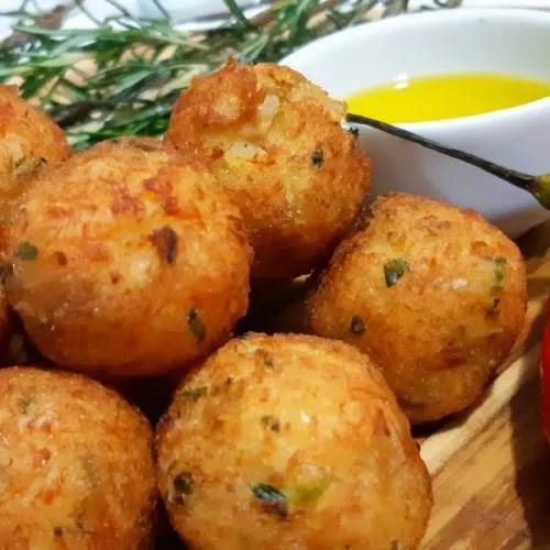 Bolinho de batata doce na airfryer
